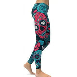 LOVEMI - Lovemi - Digital print leggings Fashion leg stretch tight