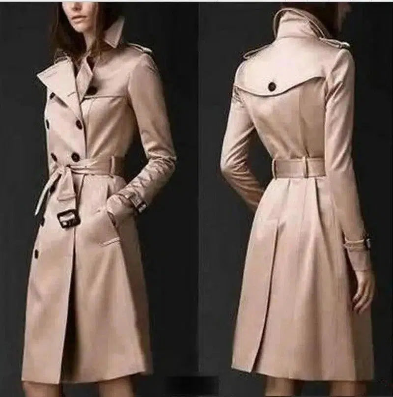 LOVEMI - Lovemi - Double-breasted Trench Coat