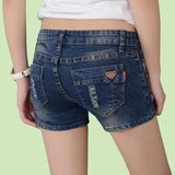 Factory Direct Sales Summer Edition Korean Women's Jeans-3