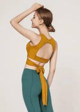 Lovemi -  Fall and winter yoga suits Leggings LOVEMI  Yellow bra S 