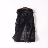 LOVEMI - Lovemi - Faux Fox Fur Vest Women's Warm Vest Vest