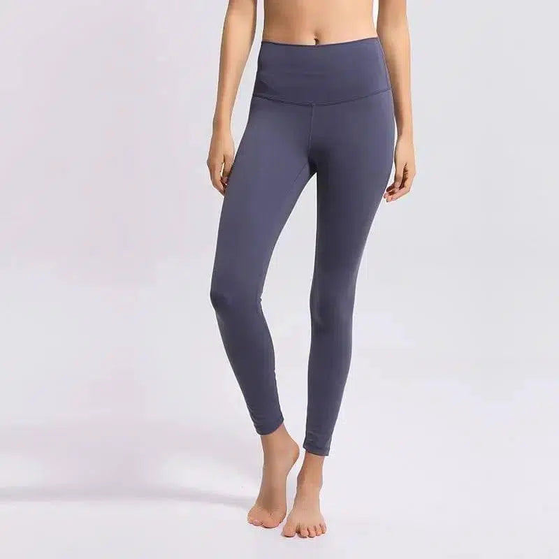 LOVEMI - Lovemi - Fitness high waist tight cropped trousers