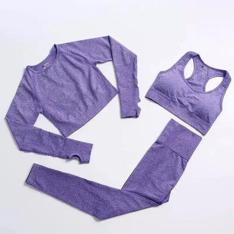 LOVEMI - Lovemi - Fitness Sports Yoga Clothing Suit Women Seamless