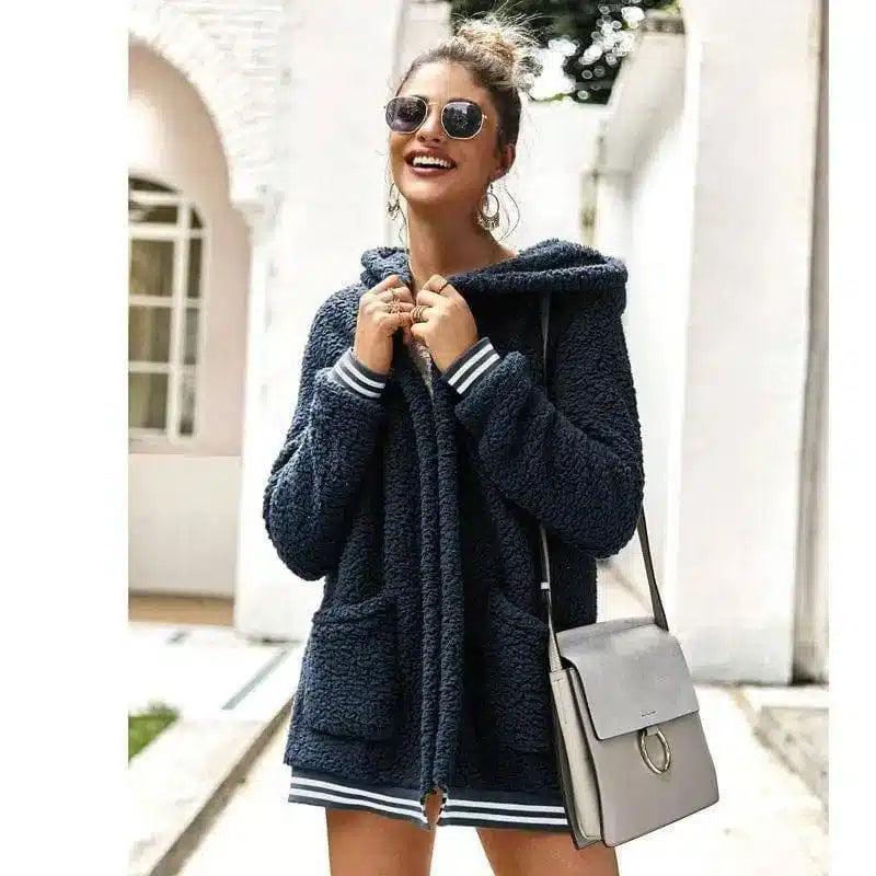 LOVEMI - Lovemi - Hooded fur coat