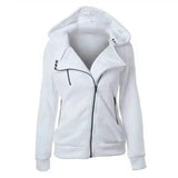 Lovemi -  Ladies Winter Hooded Jackets Coat For Women Hoodies LOVEMI White XS 