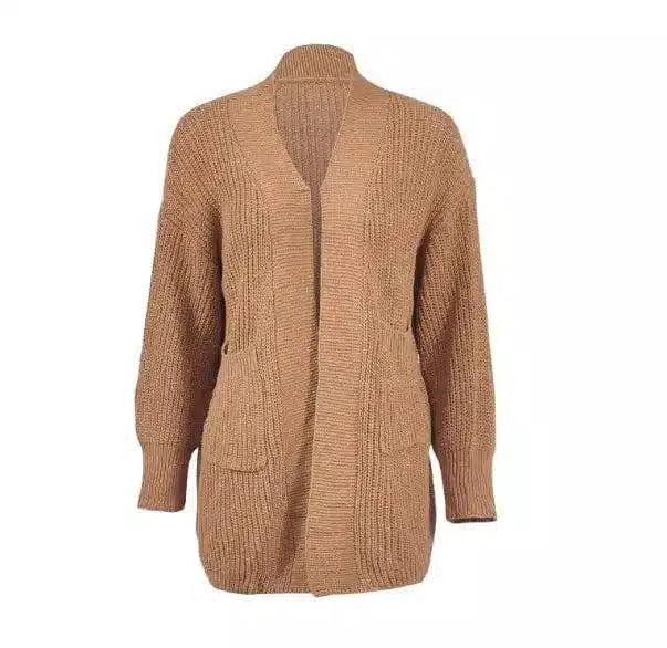 LOVEMI - Lovemi - Long sleeve knit sweater coat