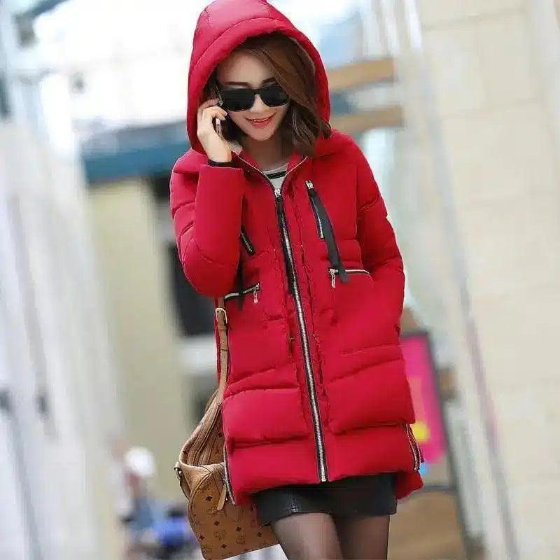 LOVEMI - Lovemi - M-5XL Winter Women Parkas Coats Female Jacket Plus