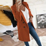 Lovemi -  Medium Long Wool Coat Jackets LOVEMI Caramel colour S 