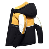 Lovemi -  Men's Hooded Outdoor Thick Warm Cotton Coat Down Jackets LOVEMI Yellow M 