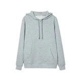 Lovemi -  Men's solid color hooded pullover sweater Outerwear & Jackets Men LOVEMI Grey S 