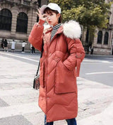 LOVEMI - Lovemi - Mid-length loose down padded jacket