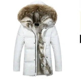 LOVEMI - Lovemi - new down jacket men's long section Korean youth