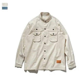 Lovemi -  Pocket stitching men's long sleeves Outerwear & Jackets Men LOVEMI Apricot S 