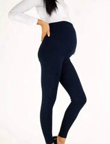 Skinny Maternity Pants-Black-3