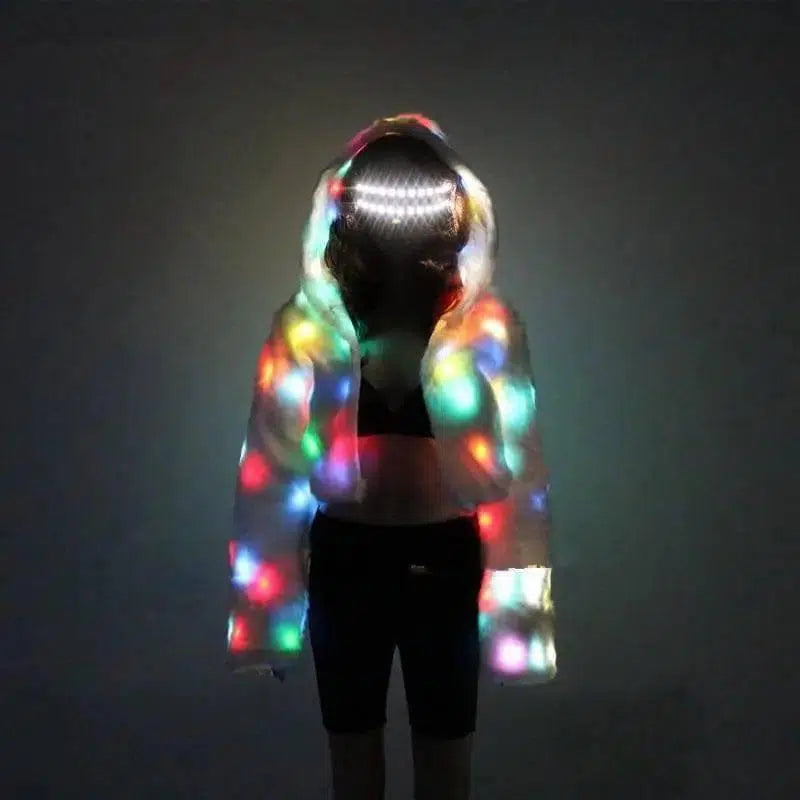 Stage lighting costumes-White-2