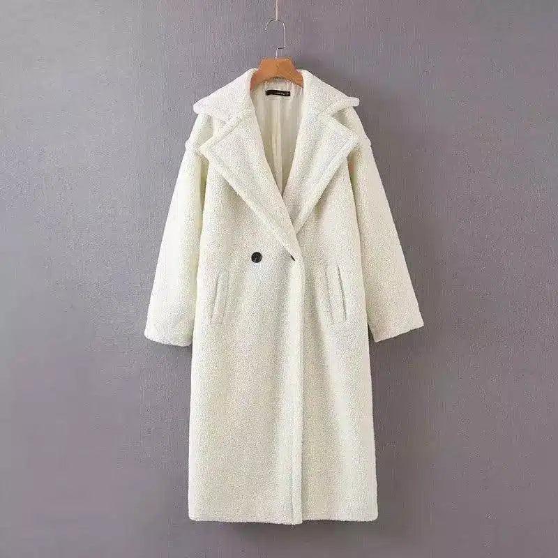 LOVEMI - Lovemi - Street style lamb wool coat