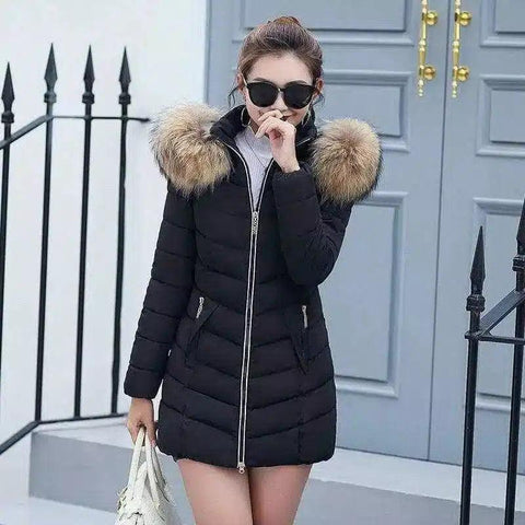 LOVEMI - Lovemi - Winter jacket women fashion slim long