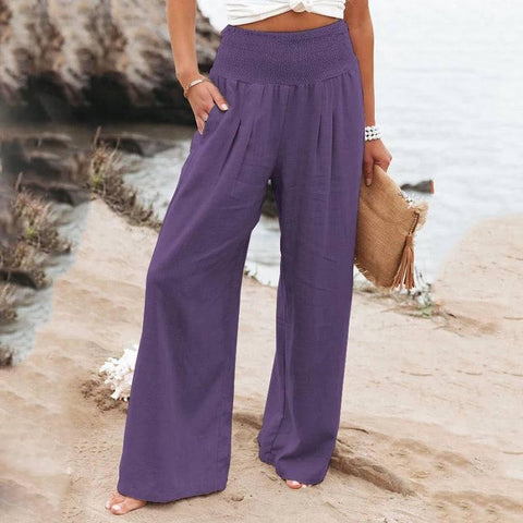 Lucyeve Vintage High Waist Cotton-purple-12