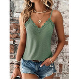 New Women's Clothing V-neck Lace Lace Sling Vest top LOVEMI    