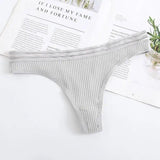 LOVEMI  Panties Grey / S Lovemi -  New Womens Underwear Panties Cotton Sexy Thong Soft