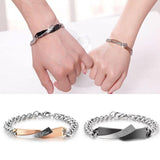 Personalized Couples Bracelets - Trendy Love Bangles-1