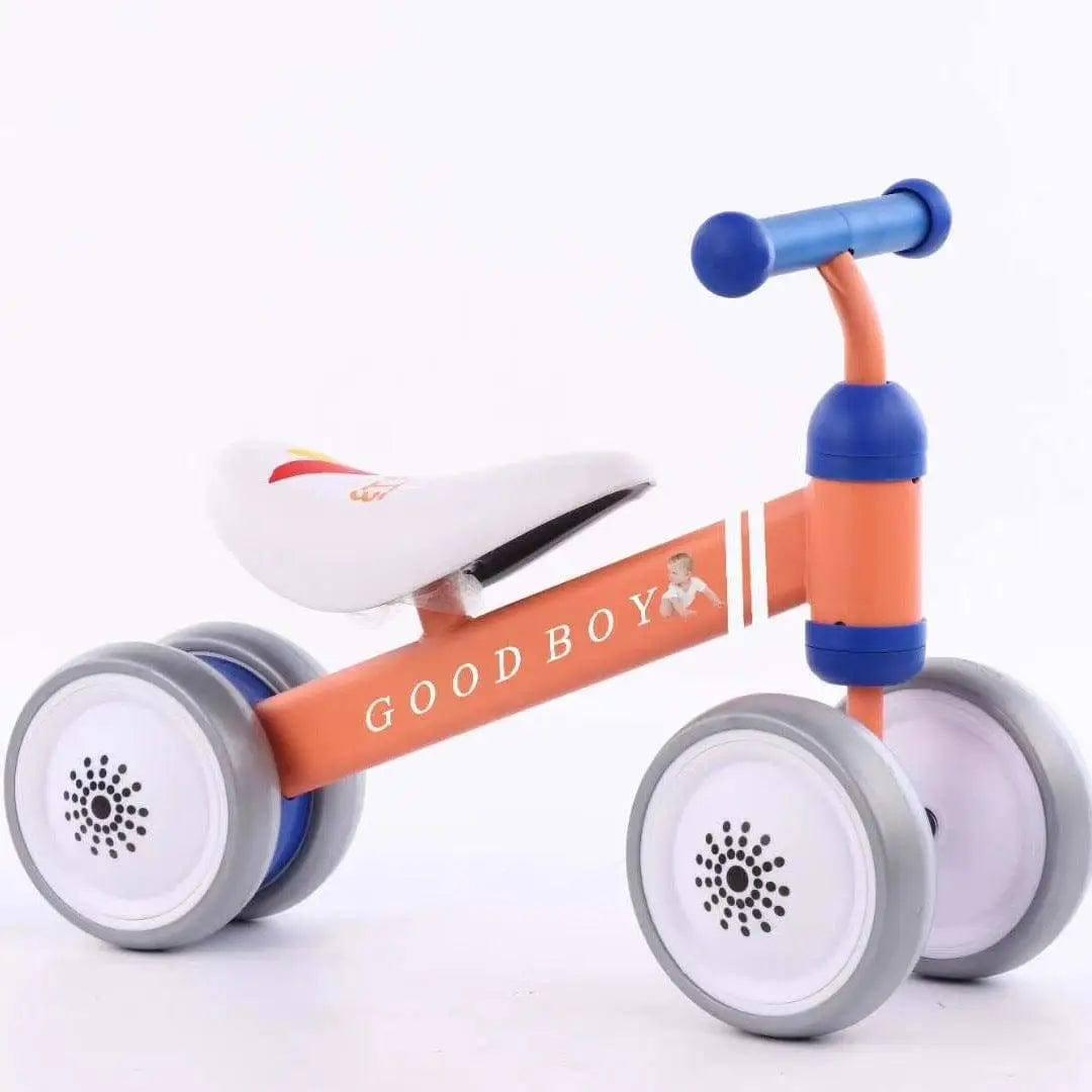 Plastic No-pedal Baby Kids Push Balance Bike Three Wheels-L-9