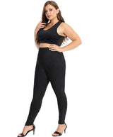 Plus Size Leggings For Women Modal Cotton Stretch Elastic-1