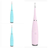 Portable Electric Dental Scaler Tooth Calculus Remover-1Pink2Blue-15