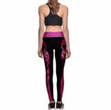 LOVEMI - Lovemi - Print personality tight stretch running fitness