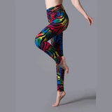 LOVEMI - Lovemi - Printed yoga leggings