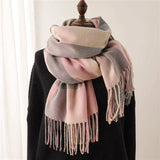 LOVEMI  Scarf WT725 Lovemi -  Men's And Women's Thickened Warm Plaid Scarves