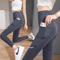 Seamless Leggings With Pocket-2