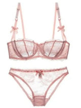 Sexy Molly Lingerie Set-Pink-2