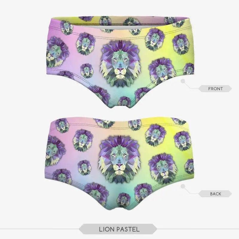 Sexy Panties Wholesale 3d Print Cat Cotton Underwear Women-7-5