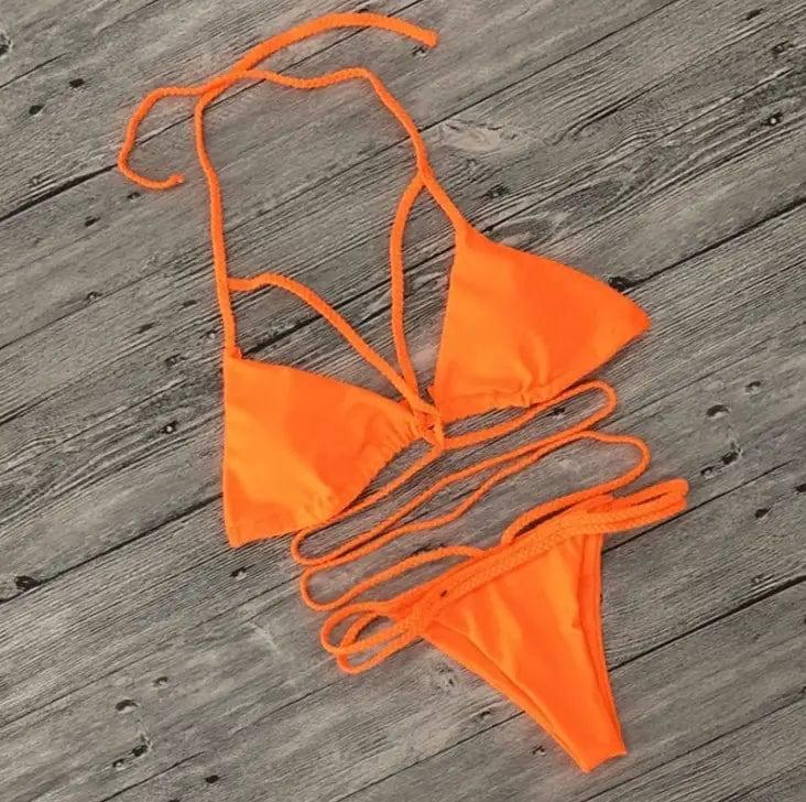 Sexy Strappy Bikini for Women-6