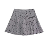 LOVEMI Skirts Grey skirt / S Lovemi -  Short Skirt Female Trendy Brand Hip-hop Sweet Cool Thin JK