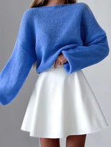 LOVEMI  Skirts Lovemi -  Women's Fashionable Temperamental All-match A- Line Skirt