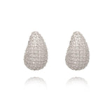 Stunning Earrings Styles for a Sparkling Look-Zircon Water Drop Earrings-8