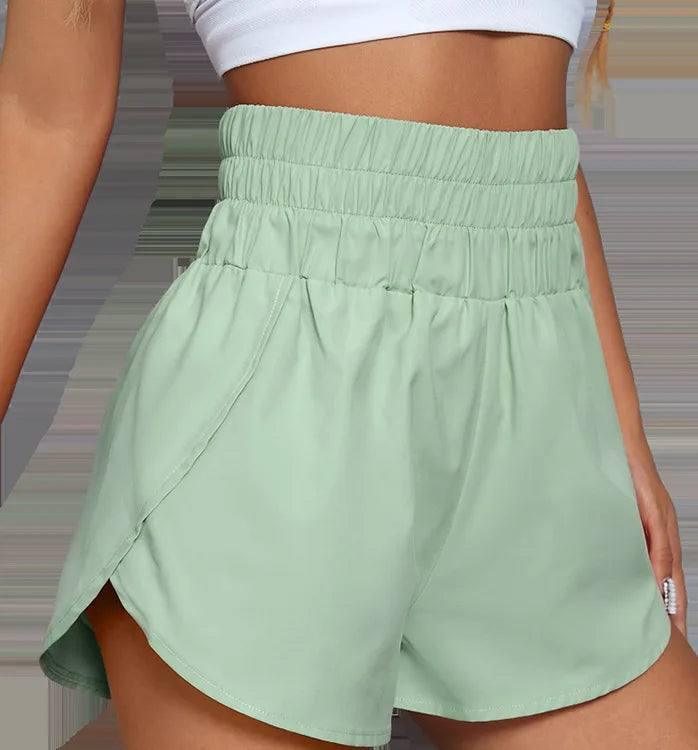 Stylish Pink Shorts for Women - Trendy & Comfy-green-9