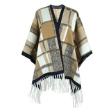 Tassel Cape And Shawl Female-2