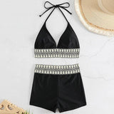 Trendy Boho Chic Swimwear Set: Summer Fashion Essentials-4