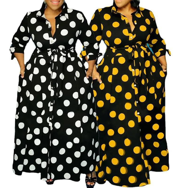 Trendy Polka Dot Dress Styles for Chic Look-2