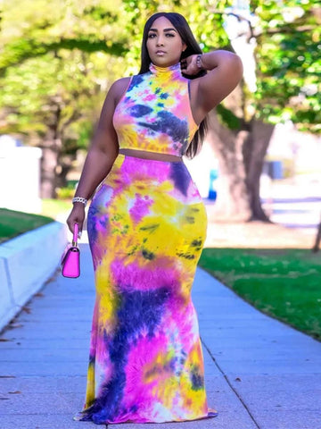Trendy Tie-Dye Maxi Dresses | Bold Summer Fashion-5