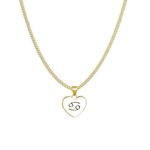 Trendy Zodiac Sign Necklaces for Stylish Astrology Fans-Cancer-2