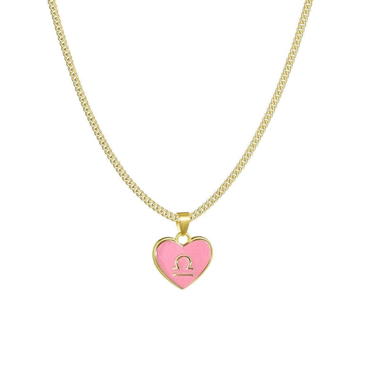 Trendy Zodiac Sign Necklaces for Stylish Astrology Fans-Libra-5