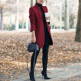 Upgrade Your Casual Look: Stylish and Comfortable Cardigan-Burgundy-9