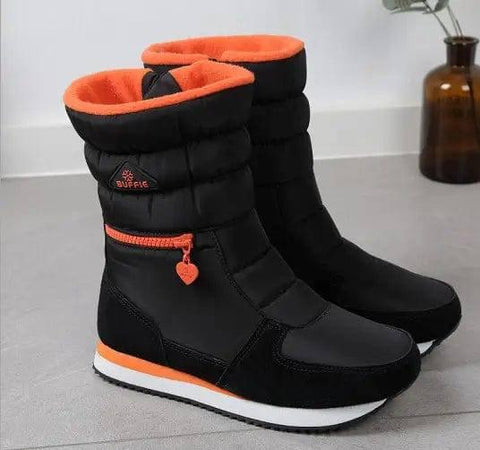 Women Boots Natural Wool Snow Boots Women Casual Ankle Boots-6