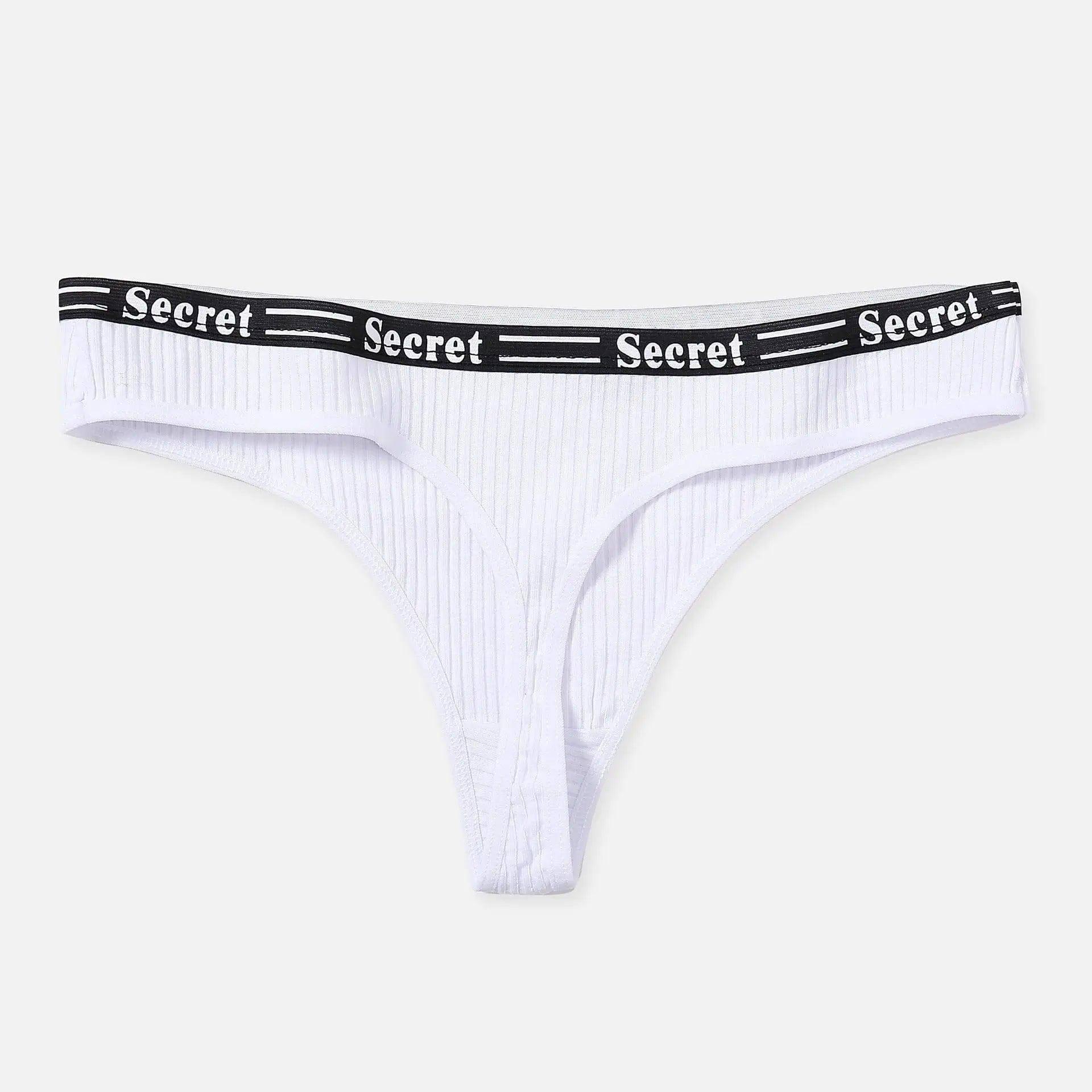 Women's Cotton Panties Sexy Thong Panties-9