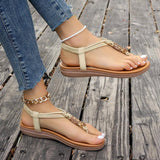 Women's Flat Thong Sandals-2