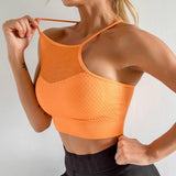 Women's Medium Support Cross Back Wirefree Removable Cups-1